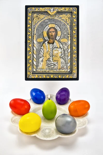 Icono de Pascua — Foto de Stock