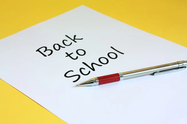 stock image Back To School