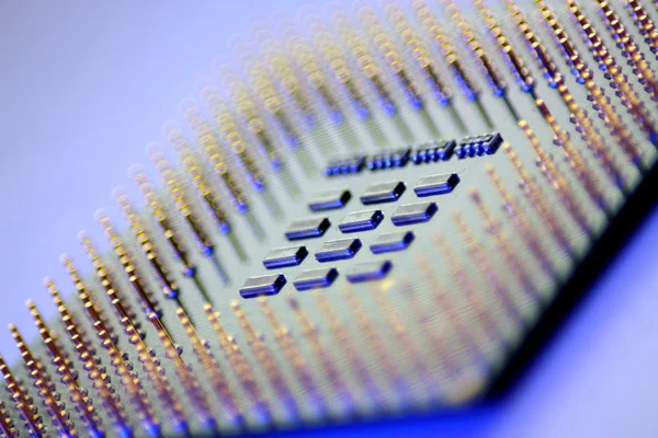 Технология микрочипов — стоковое фото