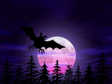 Halloween background clipart