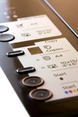 Printer Button clipart