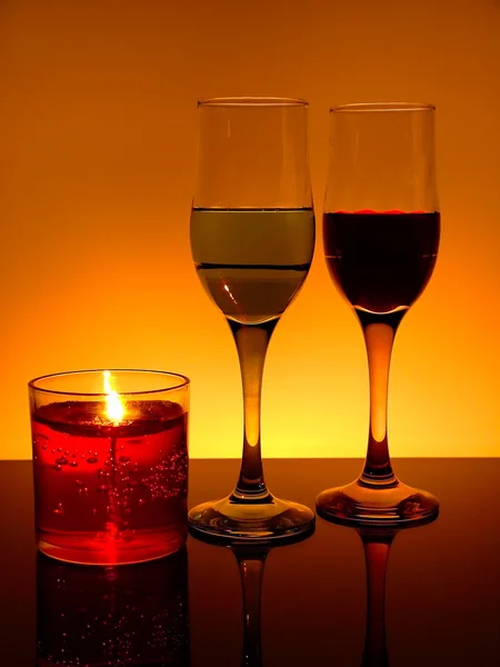 Şarap bardağı — Stok fotoğraf
