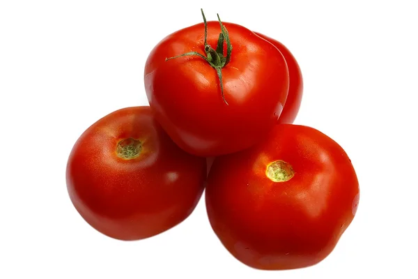 Kupie świeżych pomidorów — Zdjęcie stockowe