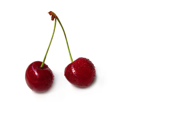 Dos cerezas dulces —  Fotos de Stock