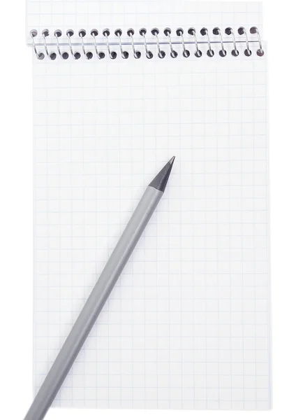 便笺簿和铅笔 — 图库照片