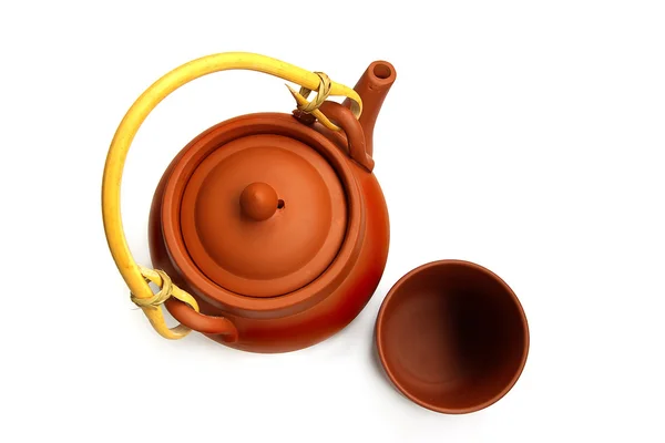 Set of ware for green tea — Stock Photo, Image