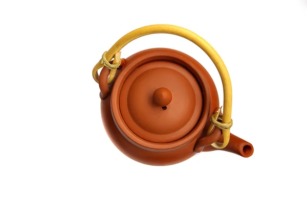 Clay teapot for tea — Stock Photo, Image