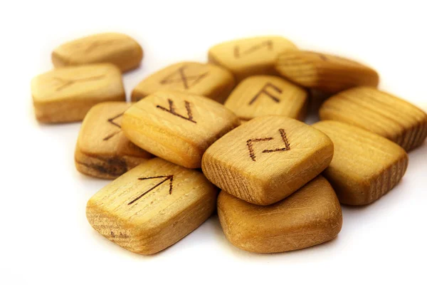 stock image Old runes