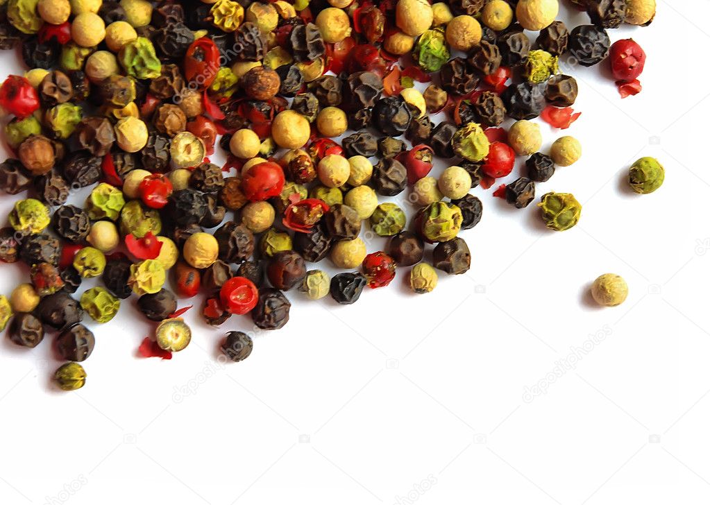 Various kinds of pepper