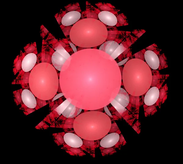 Figura de renderização fractal — Fotografia de Stock