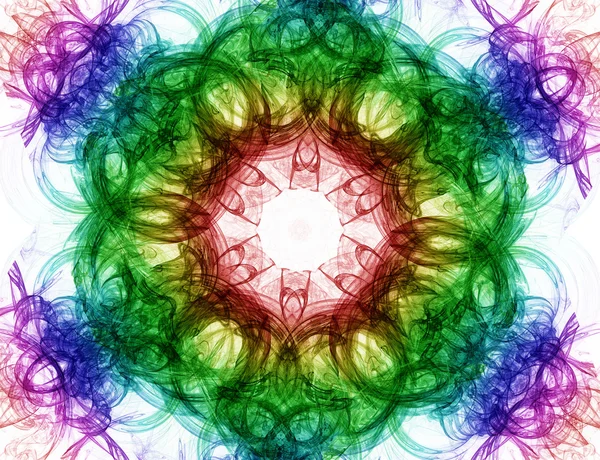 Fondo colorido fractal — Foto de Stock