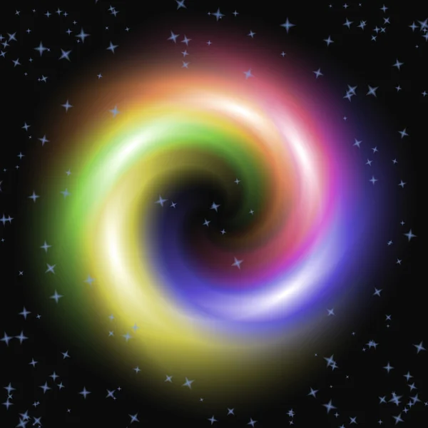 Multicoloured galaxy — Stock Photo, Image