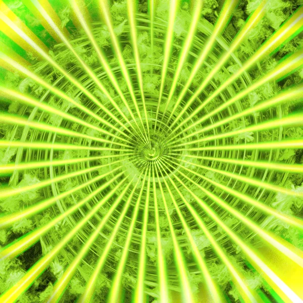 Sole verde — Foto Stock