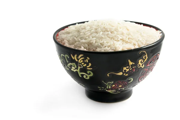 水稻在陶瓷洁具 — 图库照片
