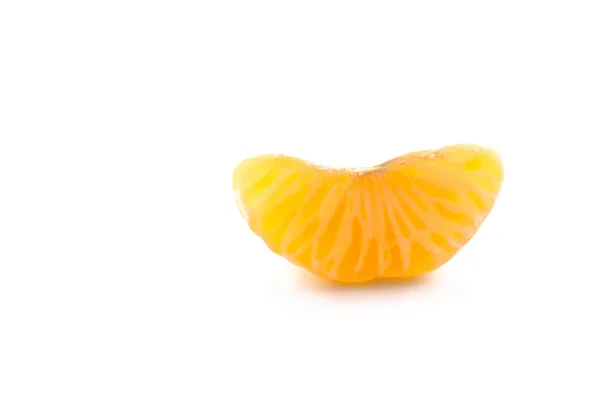 Mandarine bir parçası — Stok fotoğraf
