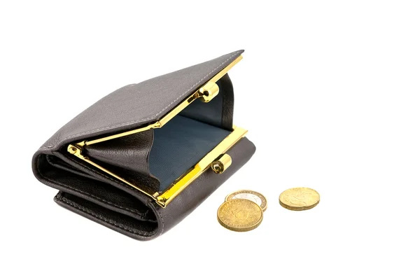 Wallet isolated on white — Stock Photo, Image