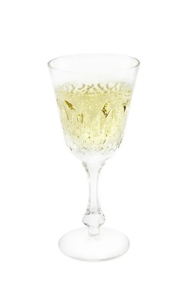 Single glass with wine — ストック写真