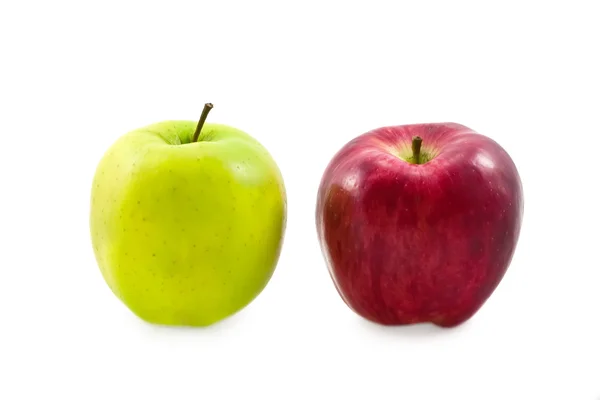 Čerstvé jablko izolované — Stock fotografie