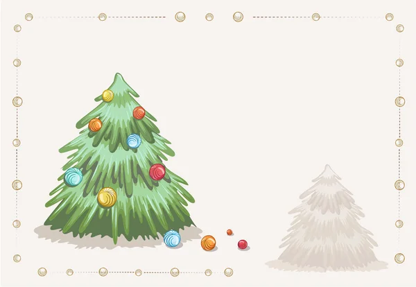 Різдвяна листівка — стоковий вектор