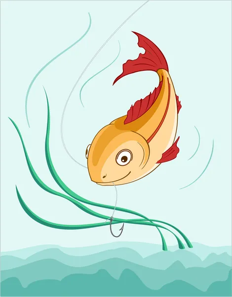 水下的鱼 — 图库矢量图片