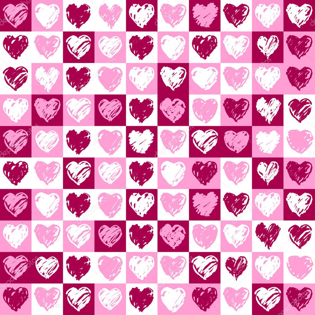 Crochet Ring of Hearts Doily Pattern
