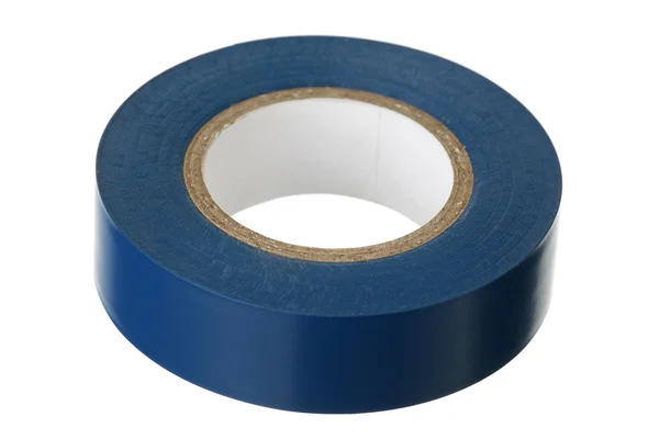 Fita isolante adesiva azul — Fotografia de Stock