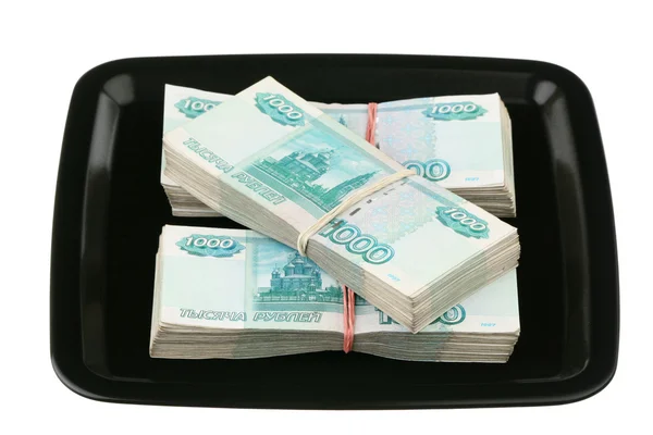 Российская валюта — стоковое фото