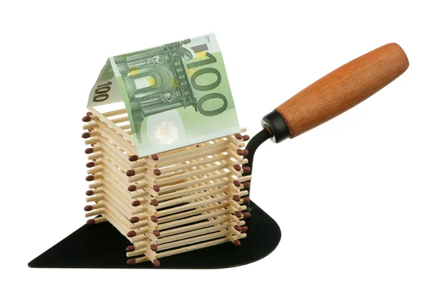Matches and currency — Stock Photo, Image