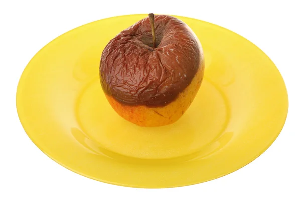 Розпадається яблуко — стокове фото