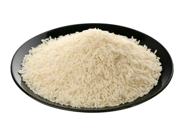 Hosszú, fehér rizs — Stock Fotó