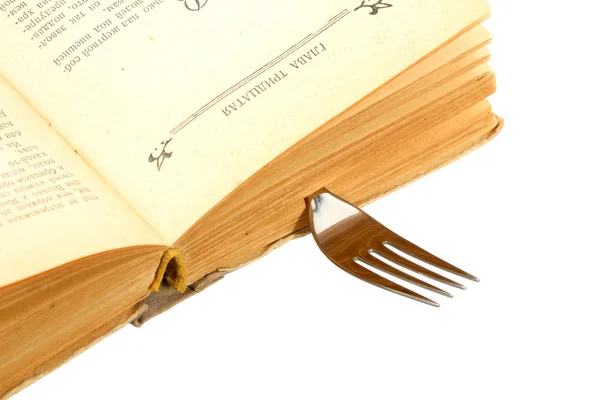 Fork-bookmark — Stock Photo, Image