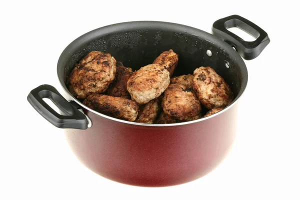 stock image Cutlets in a pan