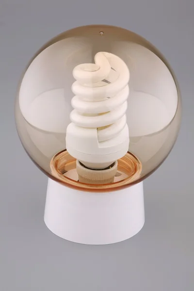 O dispositivo elétrico com uma lâmpada — Fotografia de Stock