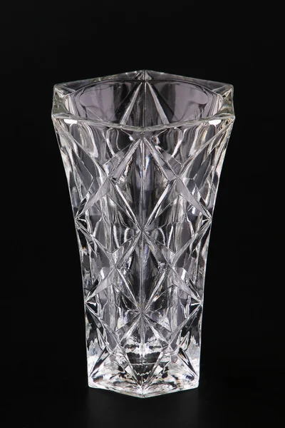 水晶花瓶 — 图库照片