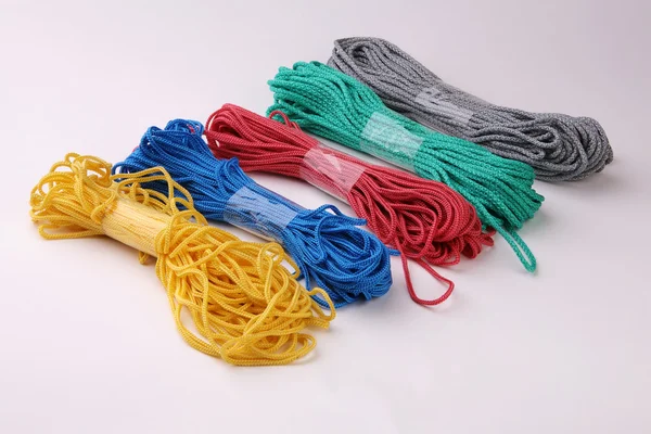 Multi-coloured cords — Stock Photo, Image