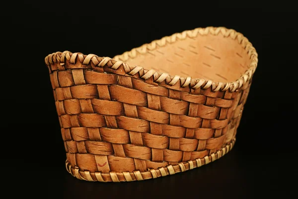 Bast basket — Stock Photo, Image