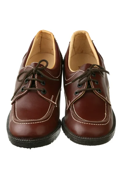 Old-fashioned female shoes — Stock Photo, Image