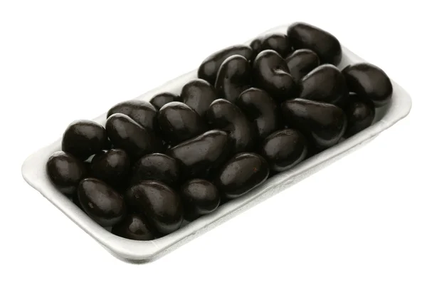 Cashew in chocolate glaze — Stock Photo, Image