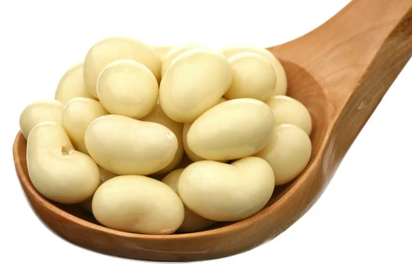 Cashew in yoghurt — Stock Photo, Image