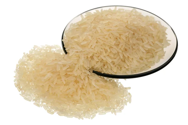 Белый рис — стоковое фото