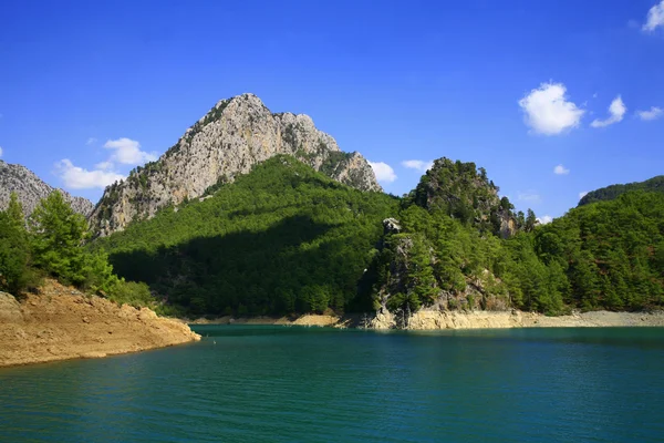 stock image Mountain lake in the summer