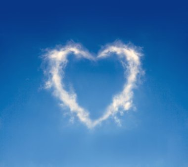 Cloud heart clipart