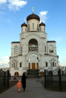 Orthodox temple clipart