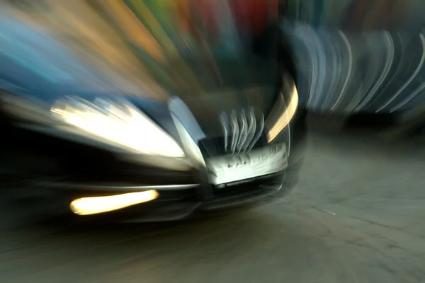 Car. Blurred Motion. — Stock Photo, Image