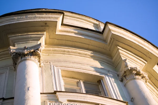 stock image Fragment of the old building