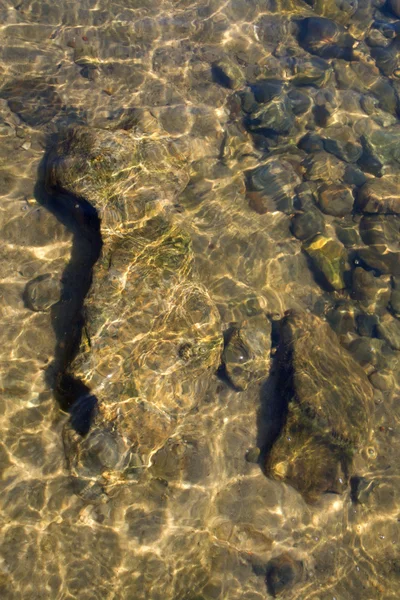 Stenar under vatten — Stockfoto