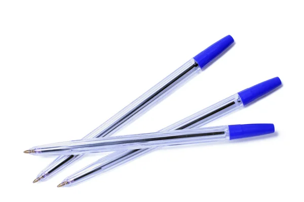 Drie pennen Rechtenvrije Stockfoto's