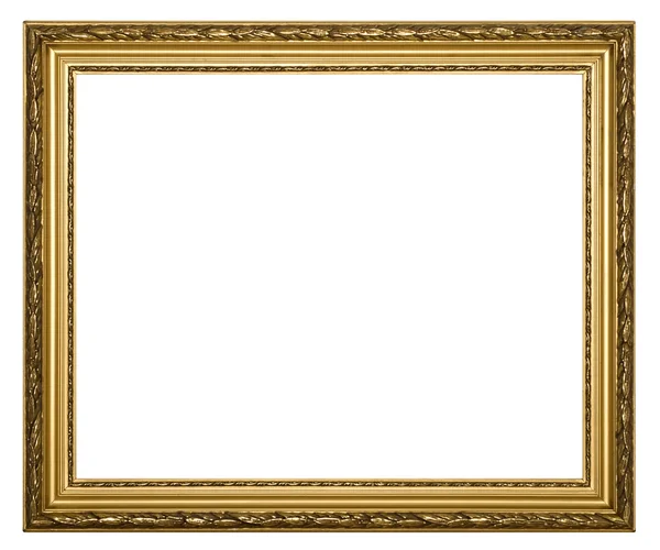 Guld ramar för målning och foto — Stockfoto