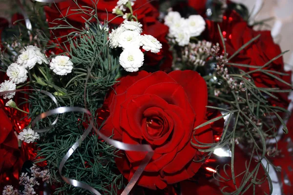 Bouquet et rose . — Photo