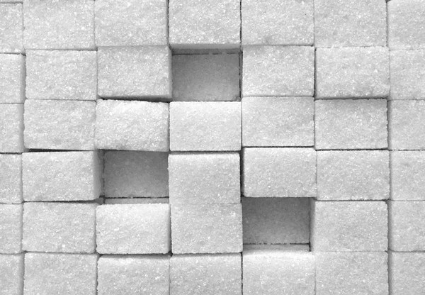 It is a lot of sugar a brick — Stock Photo, Image